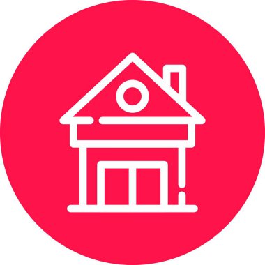 ev simgesi vektör illüstrasyonu