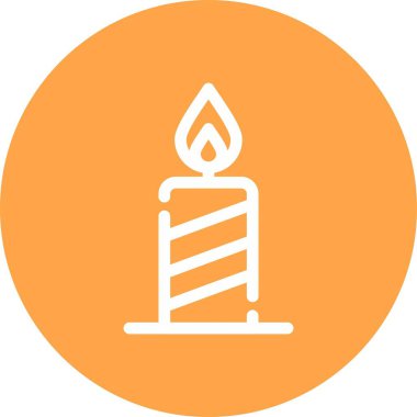 Doğum günü pastası çemberi simgesi