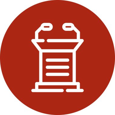 Bir binanın vektör simgesi