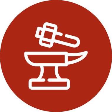 Güzel Ateş Kabartma Vektörü Simgesi