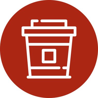 Vektör Kahve Simgesi illüstrasyonu