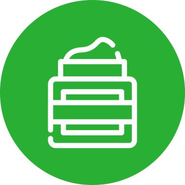 Gıda simgesinin vektör illüstrasyonu