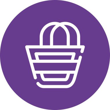 vektör sepeti illüstrasyonu