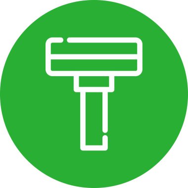 Çekiç ikonu vektör illüstrasyonu