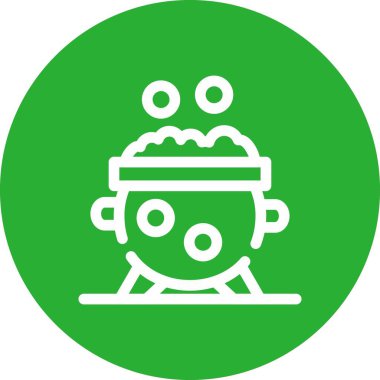 Bir robotun vektör çizimi