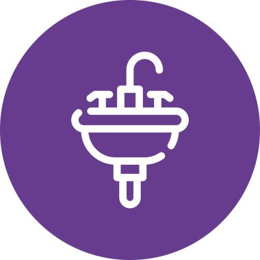 Modern oto tamir simgesinin vektör illüstrasyonu