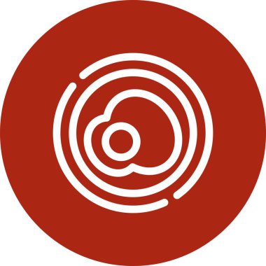 vektör cd simgesi illüstrasyonu