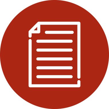 Vektör Belgesi Ico, vektör illüstrasyonu