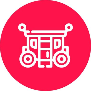 vektör araba web simgesi