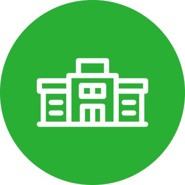 eşsiz yapı çizgisi vektör simgesi