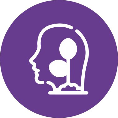 Büyük gözlü güzel bir kız mor bir maske takıyor.