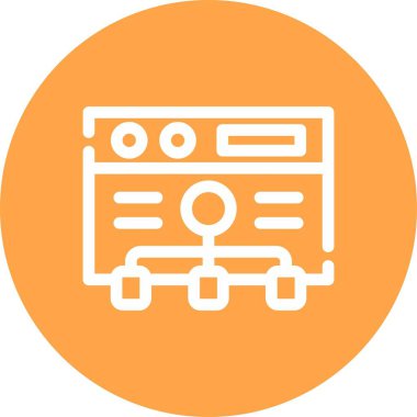 Eşsiz Yazıcı Vektör Kabartma Simgesi