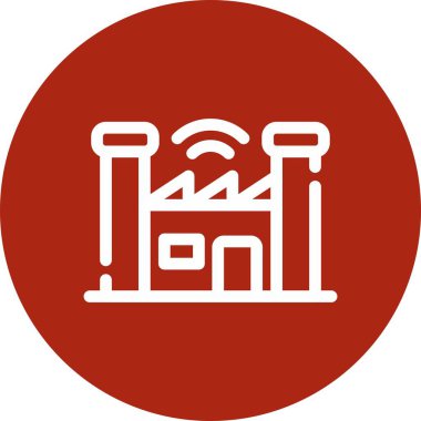 Yapı simgesinin vektör illüstrasyonu