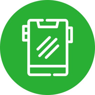 Modern simgenin vektör illüstrasyonu