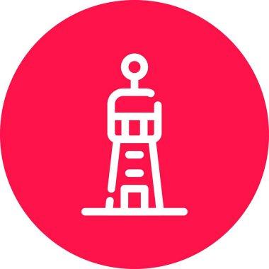 Kırmızı elbiseli bir adamın vektör çizimi