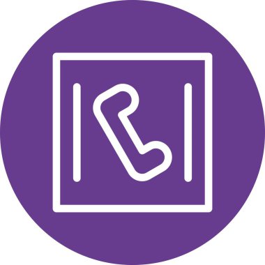 Vektör evrensel simgesi Trendy bakmak.