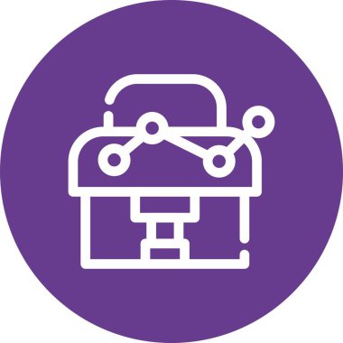 seo modern simgesinin vektör illüstrasyonu