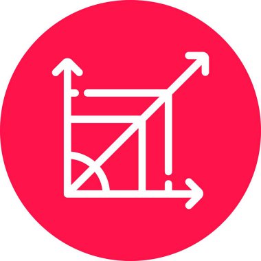 Modern simgenin vektör illüstrasyonu