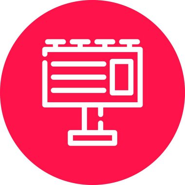 Takvim simgesinin vektör illüstrasyonu