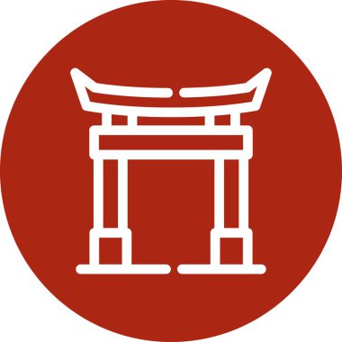 vektör kapısı illüstrasyonu