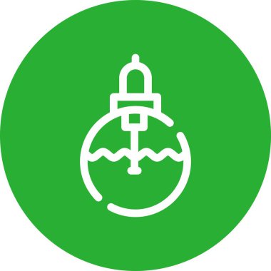 Modern simgenin vektör illüstrasyonu