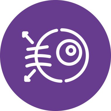 Gıda simgesinin vektör illüstrasyonu