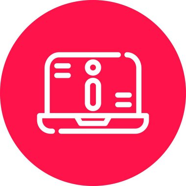 izleyici ikon vektör illüstrasyonu