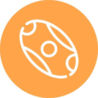 Vektör yiyecek ve sağlık simgesi