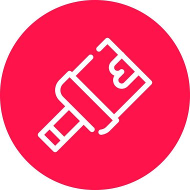 Modern b 'nin vektör illüstrasyonu eksik simgesi