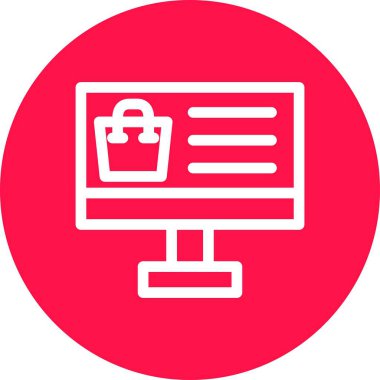 seo modern simgesinin vektör illüstrasyonu