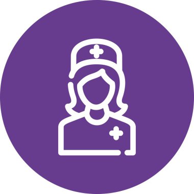 Hemşire Simgesi çizimi