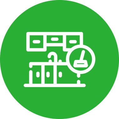 seo modern simgesinin vektör illüstrasyonu