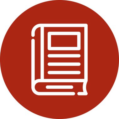 Vektör Defteri Simgesi illüstrasyonu