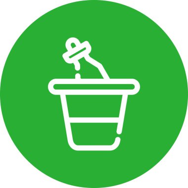 Gıda simgesinin vektör illüstrasyonu