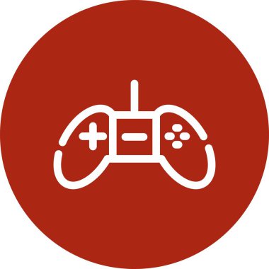 Oyun çubuğu simgesi. vektör illüstrasyonu