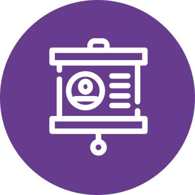 Güzel Kamera Kabartma Vektör Simgesi