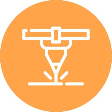 Eşsiz helikopter vektör simgesi