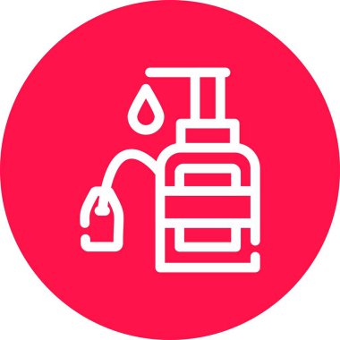 şişe simgesi, vektör illüstrasyonu