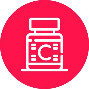 İlaç simgesinin vektör illüstrasyonu