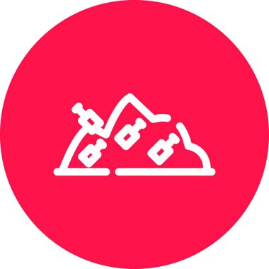 Eşsiz yapı yapı vektör çizgisi simgesi