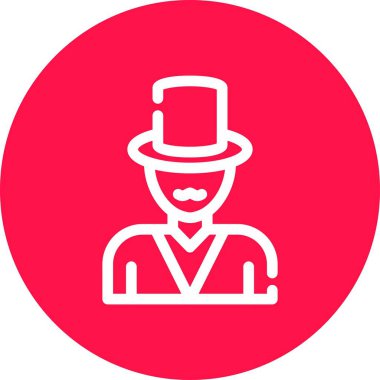 Eşsiz Şapka Vektörü Kabartma Simgesi