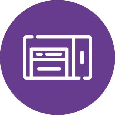 vektör ATM kart simgesi