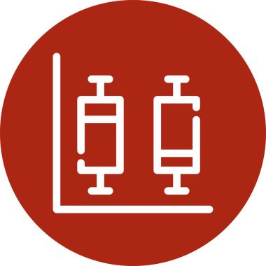 kan nakli simgesi, vektör illüstrasyonu