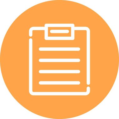 Vektör belgesi Simge illüstrasyonu