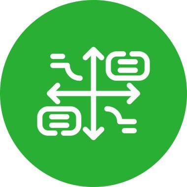 ok simgesi vektör illüstrasyonu