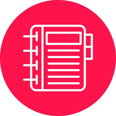 kitap simgesi vektör illüstrasyonu