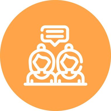 İş simgesinin vektör illüstrasyonu, yönetim kavramı