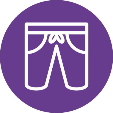 vektör pantolonu resimlemesi