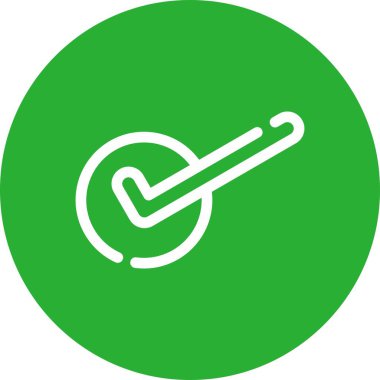 Güzel Ok Aşağı Glyph Vektör Simgesi