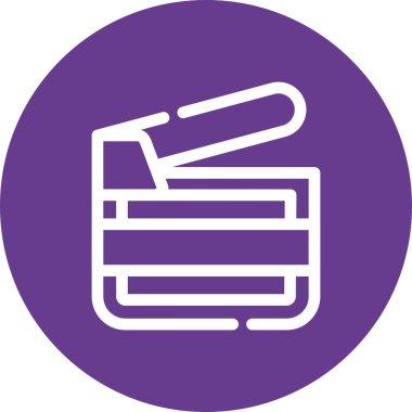 Kitap simgesinin vektör illüstrasyonu